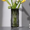 D5 Vase Glacier Vase Glass Transparent Flower Arrangement Rose Flower Living Room Dining Table Decoration Bottle
