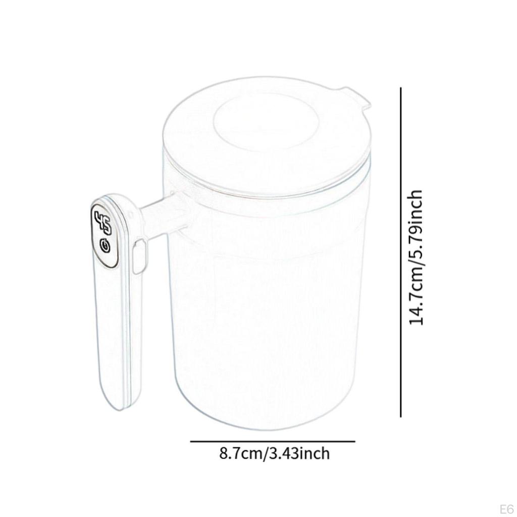 Automatický míchací hrnek na kávu Míchací hrnek Chytrá elektrická šejkrovací láhev pro