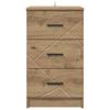 Nightstand Artisan Oak 38 x 38 x 66 cm Particleboard