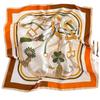 New Korean Silk Square Scarf High-end Scarf with Fashionable and Versatile Neck Protection Professional Scarf with Silk Scarf