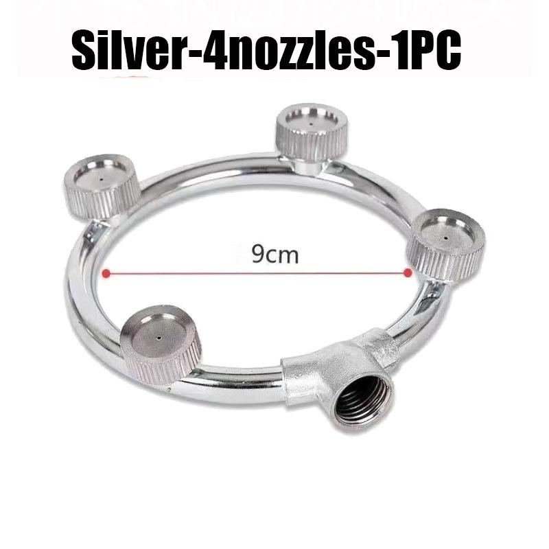 Farm Sprayer Nozzle, Multi-Head Ultra-Fine Mist Atomizer, High Pressure Fan Shape for Pesticide Spraying