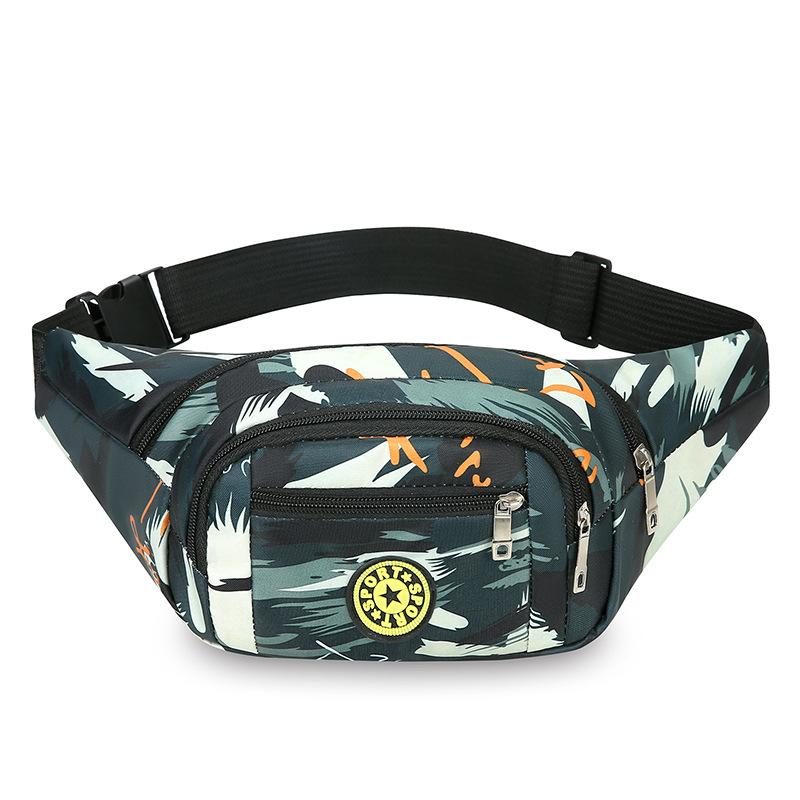 Pocket Men's and Women's Coin Purse Large Capacity Splash-proof Cashier Business Package Fashion Outdoor Sports Mobile Phone Bag Messenger Bag