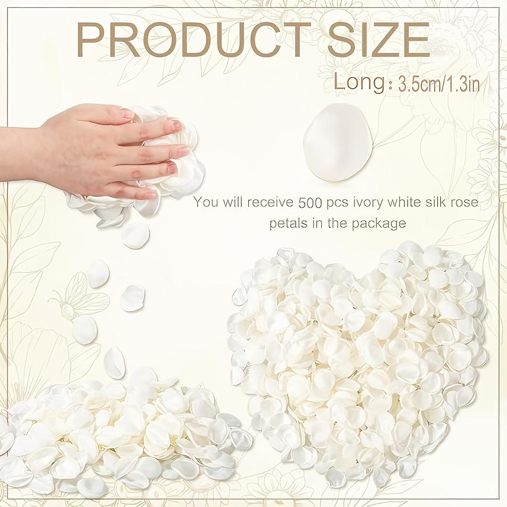 50/100Pcs Rose Artificial Flowers Petal Fake Flowers for Valentine's Day Decor Home Wedding Decoration Party Supplies Ornament