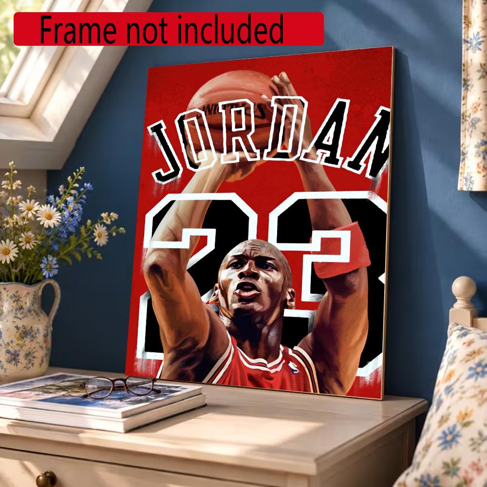 Jordan 5D Diy Diamond Painting Round Diamond Mosaic Suitable For Beginners Diamond Painting Rhinestones Gift Frameless