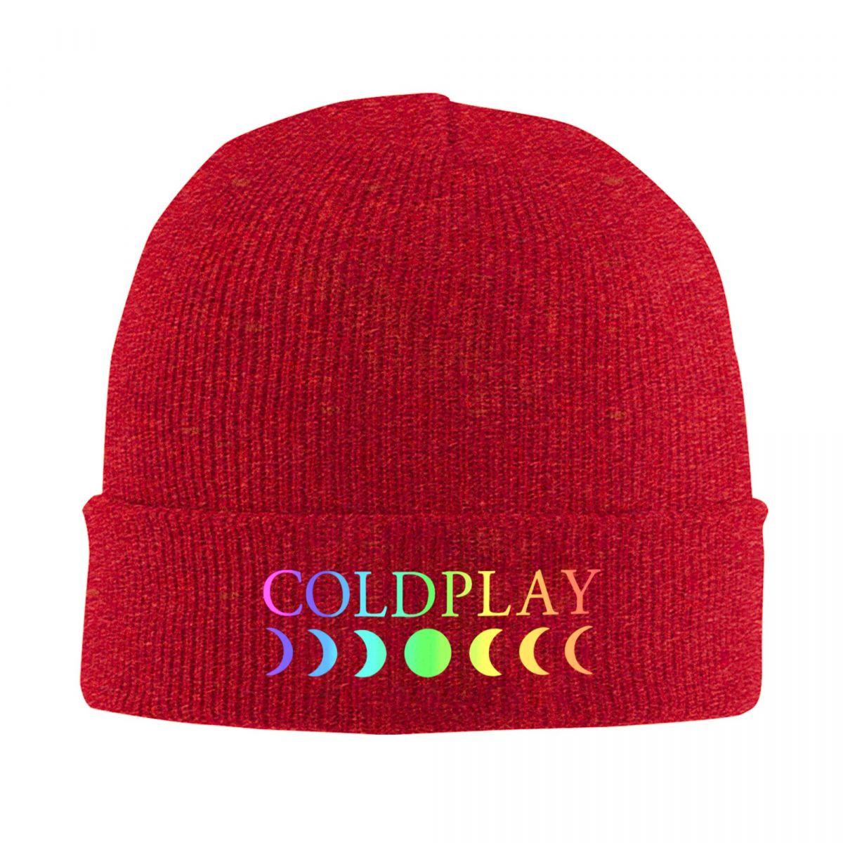 

Рок-группа C-Coldplay Лунная Музыка Вязаные Шапки Качественная Мода Аниме Унисекс Головные Уборы Вязаные Шапки One Size