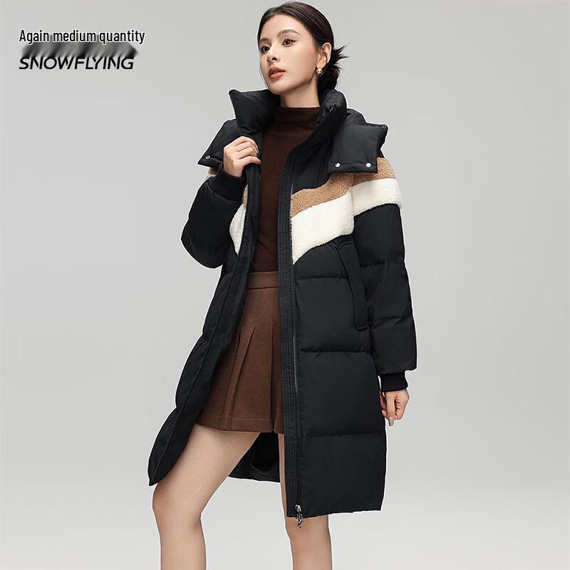 Women's Long Hooded Winter Down Jacket
