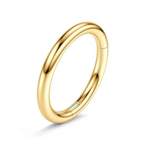 

Bobisty 1Pc Septum Nose Rings Hoops 316L Surgical Steel Septum Ring CZ Opal 14K Gold Plated Nose Ring for Women Piercing Jewelry Face&Nose Rings & Studs&Face