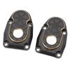 2PCS RC Portal Covers Brass Portal Drive Housing RC Steering Knuckles for Axial Capra for SCX10 III AR45P Axle 1 10 RC