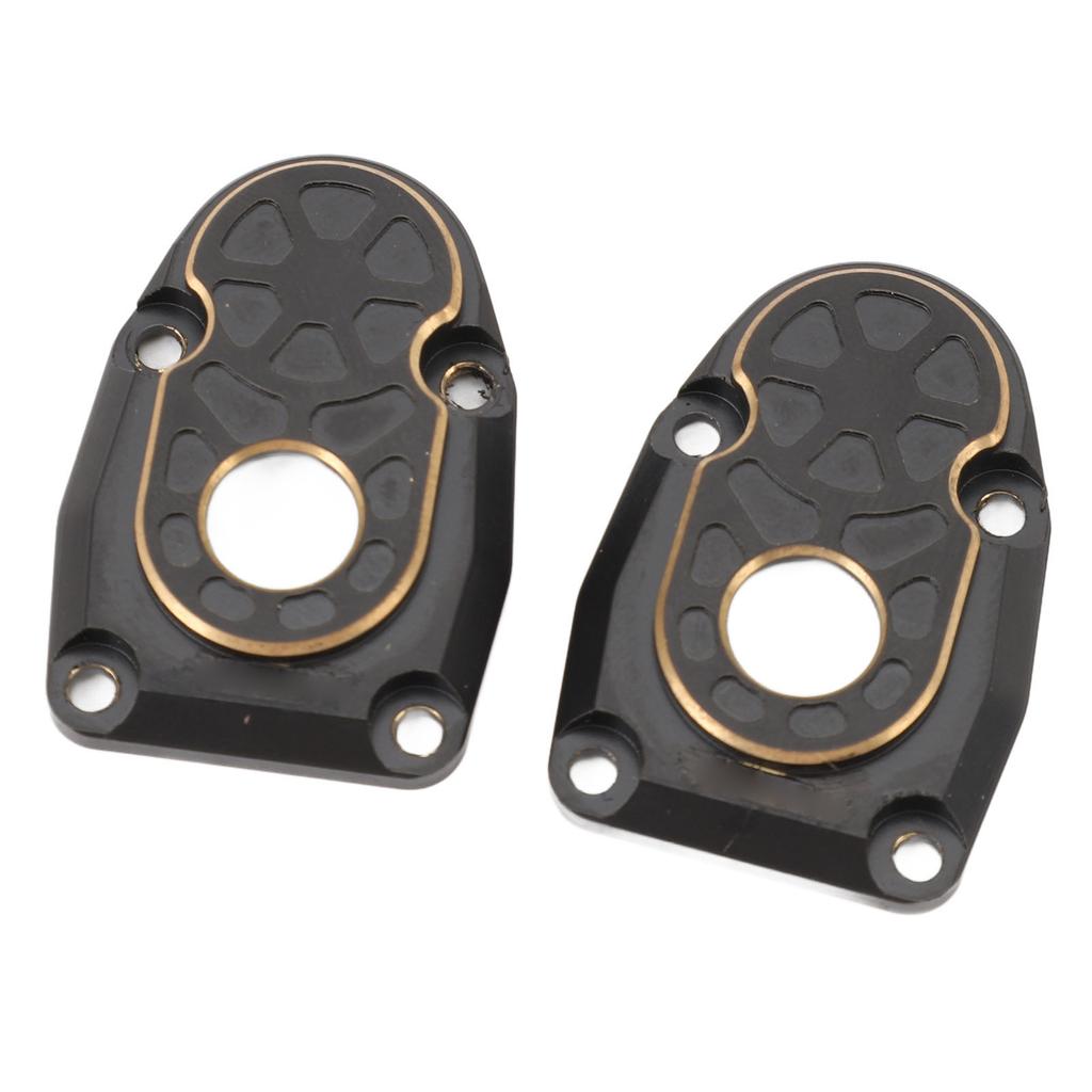 2PCS RC Portal Covers Brass Portal Drive Housing RC Steering Knuckles for Axial Capra for SCX10 III AR45P Axle 1 10 RC