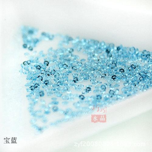 Crystal Glass, Nail Art Micro-Diamond, Shiny 11-Color Pointed Bottom Rhinestone Nail Decoration Accessories