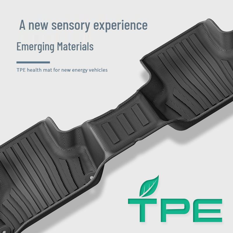 Eco-Friendly TPE Floor Mats for 18-26 Volvo XC60 - Includes Dirt-Resistant Trunk Mat
