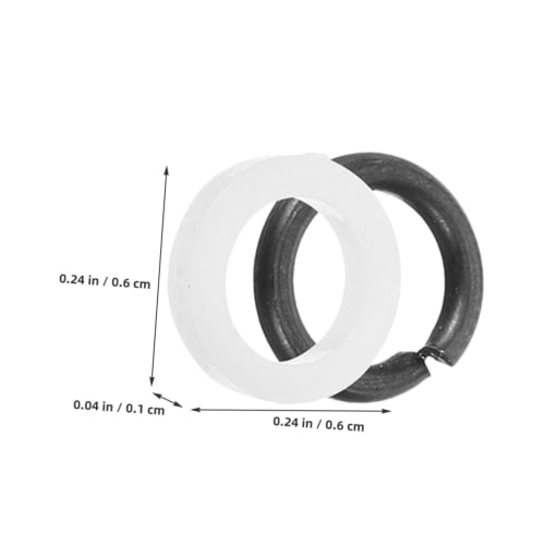 Parliky 20 Pairs Guitar Tuning Peg Washers, Interchangeable Spacers