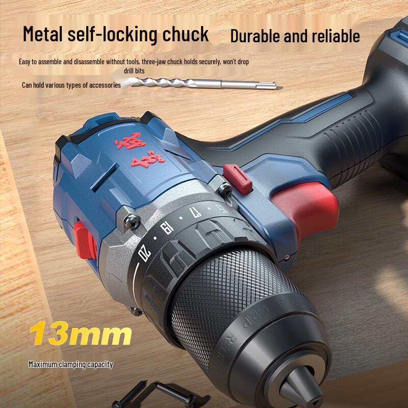 Dongcheng 20V Cordless Brushless Drill/Screwdriver CN Plug (adapter Included)