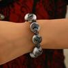 Halloween Necklace Bracelet Exaggerated Niche Dark Wind Trend Bat Pumpkin Eye Beaded Bracelet