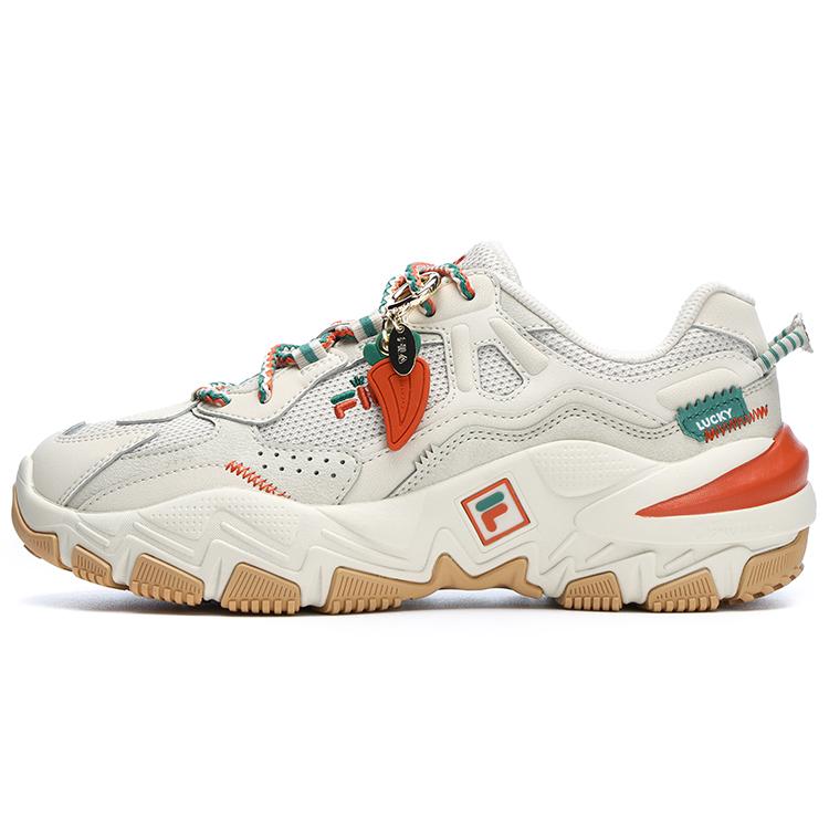 FILA Ravagement 2 Cny Shoes  White Orange  Women s F12W312115FBO 37.5