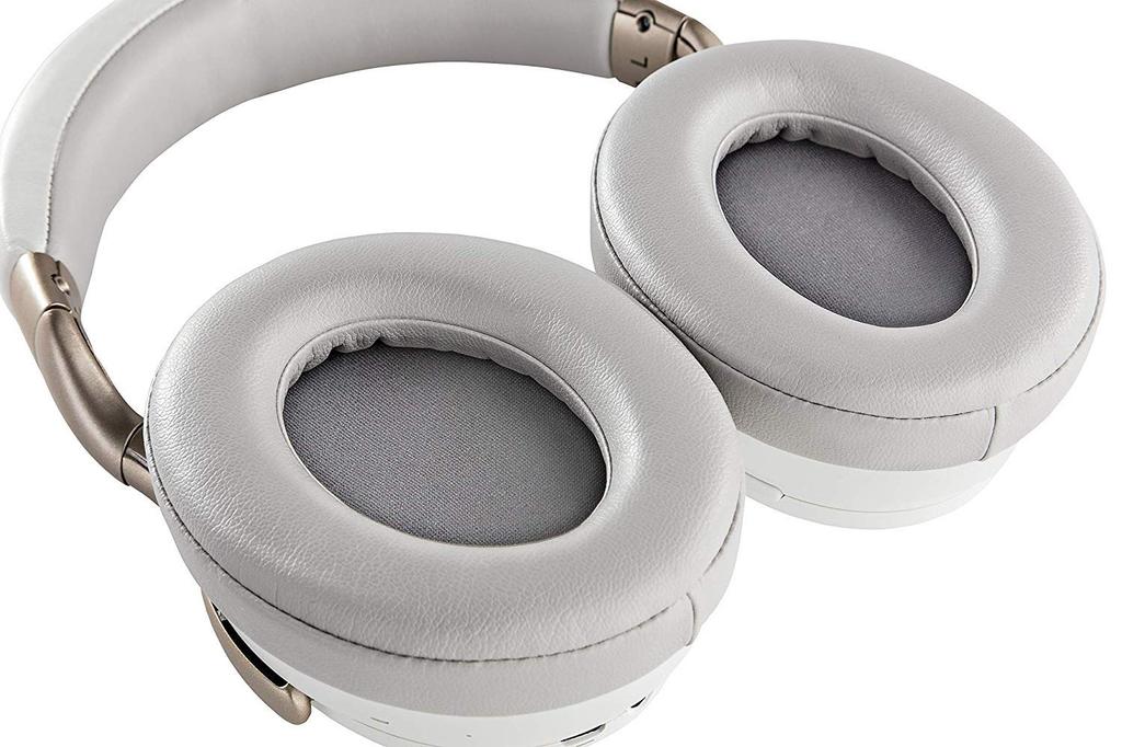 Denon Wireless Headphones with Free Edge aptX HD Codec 40mm AH-GC30 Noise-Canceling Drivers, Support, Drivers, White, AH-GC30WTEM