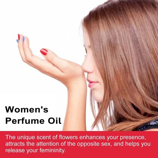 1 Bottle 10ml Women's Pheromone Oil Irresistible Fragrance Perfume for Long-lasting Dating Atmosphere