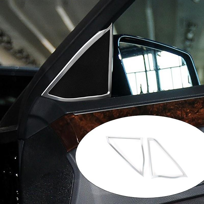 Car Accessories Door A Pillar Audio Speaker Frame For Mercedes Benz E Class W212 2011-15 (4 Doors) Tweeter Trim Interior Sticker