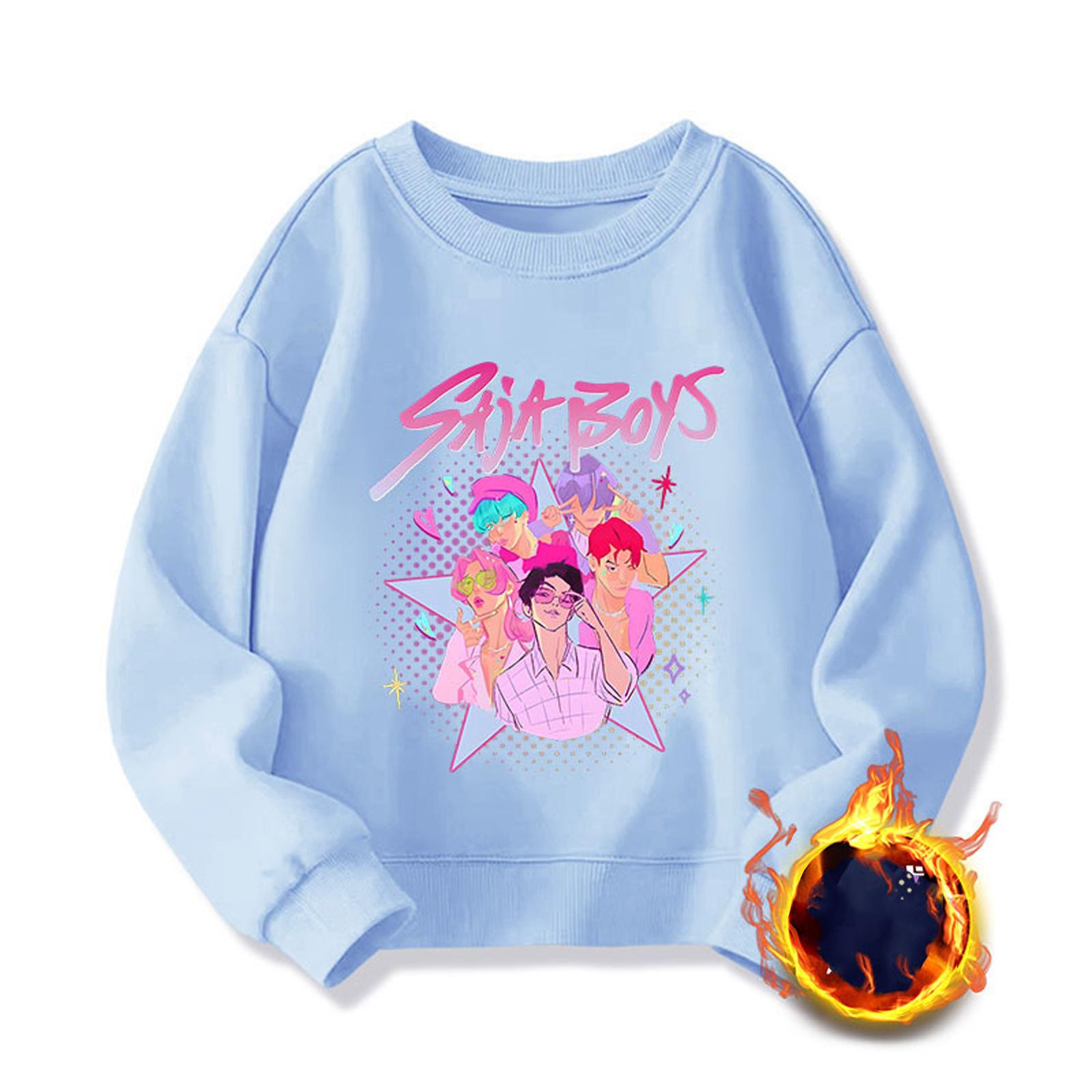 

Женская мода повседневный принт повседневный длинный рукав круглый вырез толстовка топ XL