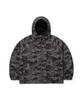 Qmile 322 Hooded Raglan Zip-Up Jacket Green Camo