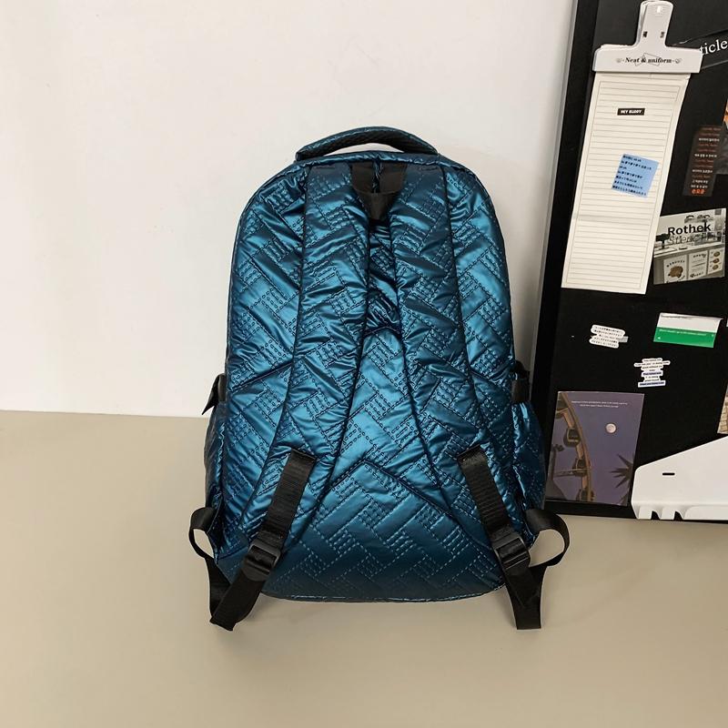 Geantă de școală pentru elevi Rucsac de damă de culoare solidă Rucsac de mare capacitate pentru bărbați