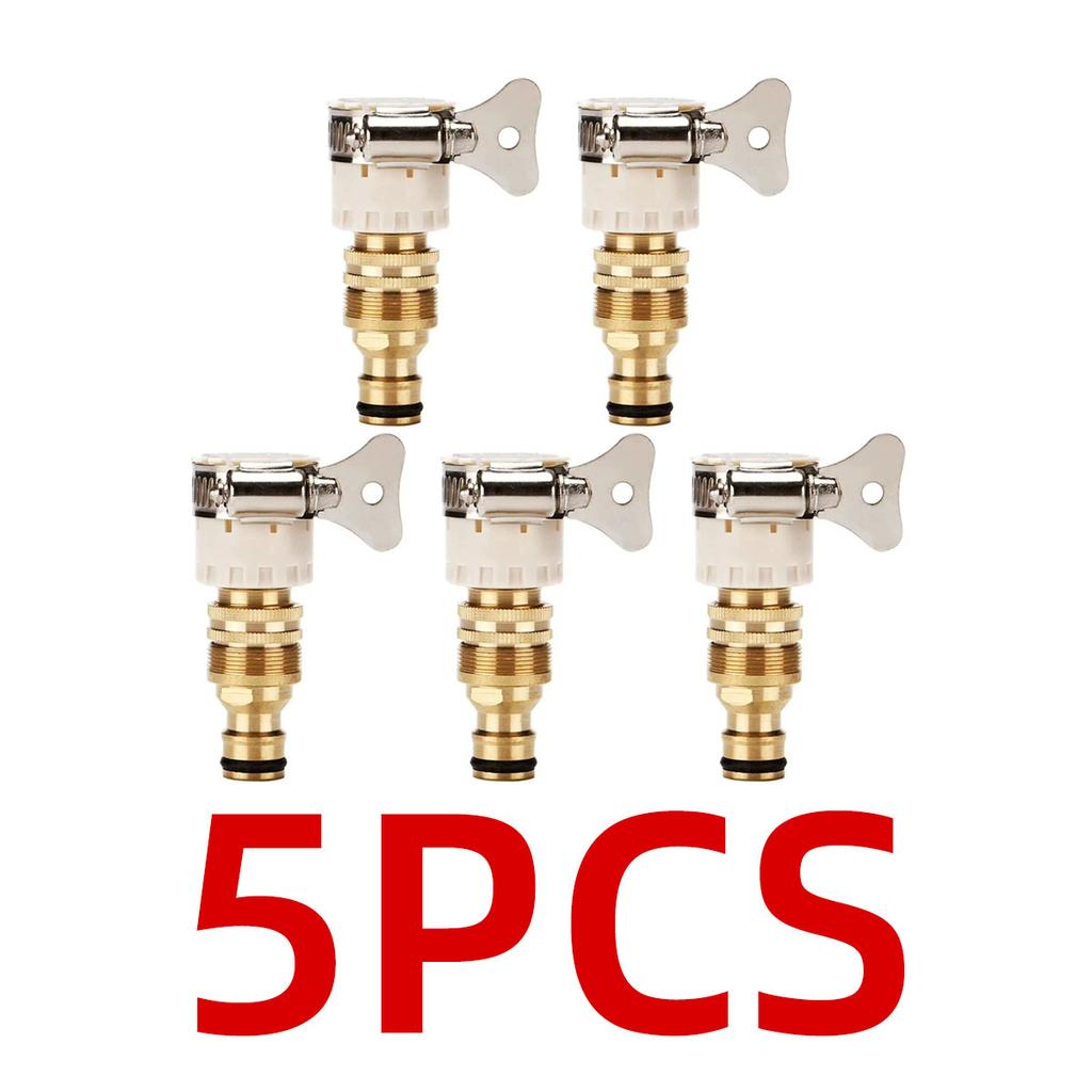 1/10PCS Three In One Faucet Connector Multifunctional Durable Corrosion-Resistant Joint Home Garden Pipeline Tool Accessory