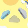120G Cloud Shape Salt Bath Bombs Plants Extract Essential Oils Handmade Fizzies Ball Dry Skin Moisturizing Aromatherapy Shower Ball Women Spa Gift