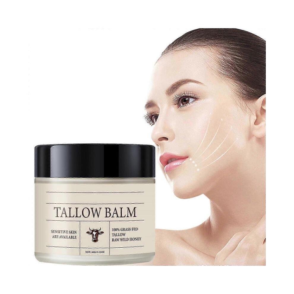 Balzám z hovězího loje z trávy s hydratačním krémem pro jemnou hydrataci 60g Anti-Aging sady péče o pleť
