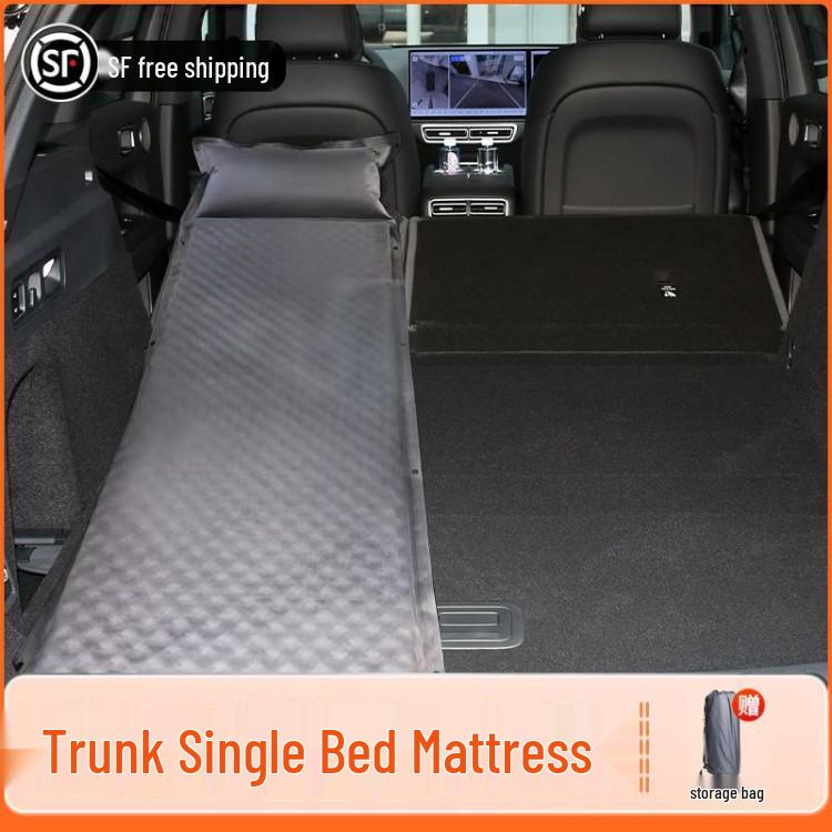 Equation Leopard Titanium 7 Inflatable Travel Mattress - Car Bed, Trunk Sleeping Pad for Camping and Self-Driving Tours.