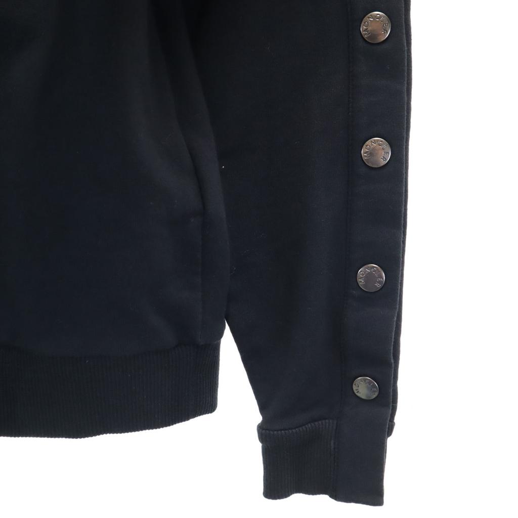 MONCLER Long sleeve Sweatshirts 10A black Brushed back of pullover Kid's Used