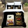 ONE PIECECartoon Monkey D. Luffy Bedding Set (duvet Cover and Pillowcases), Extra-large/large Size, Machine Washable, a Holiday