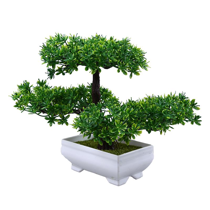 Kunstmatige Bonsai Boom Grote woonkamer simulatie gastvrije dennen bonsai veranda plant ingemaakte indoor desktop groene planten bloem ornamenten decoratie geschenken Bonsai (Color : A