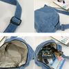 Denim Shoulder Bag Casual Handbag Women Girls Men Travel Crossbody Bag Tote Bags