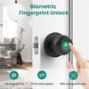 Type-C Fingerprint Lock Bluetooth Tuya APP Control Smart Door Lock Keyless Door Handle Fingerprint Electronic Door Lock