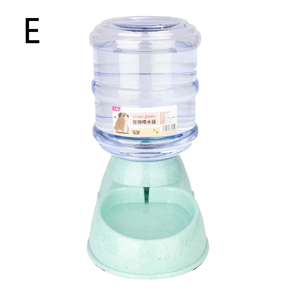 Alimentador Automático para Animais de Estimação de Grande Capacidade 3.8L Para Cães Gatos Dispensador de Água Balde de Armazenamento Combinado de Alimentos Tigela para Gatos