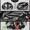 Queshark Lightweight Cycling Helmet Integrally Molded Mountain Road Bike Cycling Safety Cap M Size 56cm-62cm