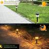 30W Solar Outdoor Lights Garden Lamp Solar Powered Waterproof Landscape Path Outdoor for Yard Backyard Lawn Patio Decorative