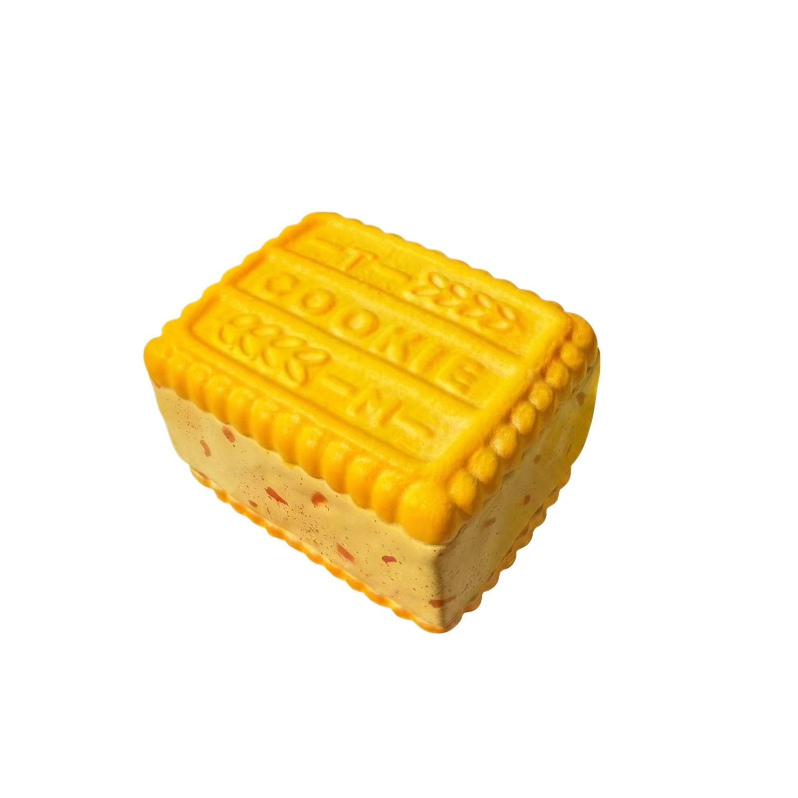 

Realistic Thick Cookie Slow-motion Stress Relief Toy, Stress Relief Ball Toy For Boys And Girls. One Size жовтий
