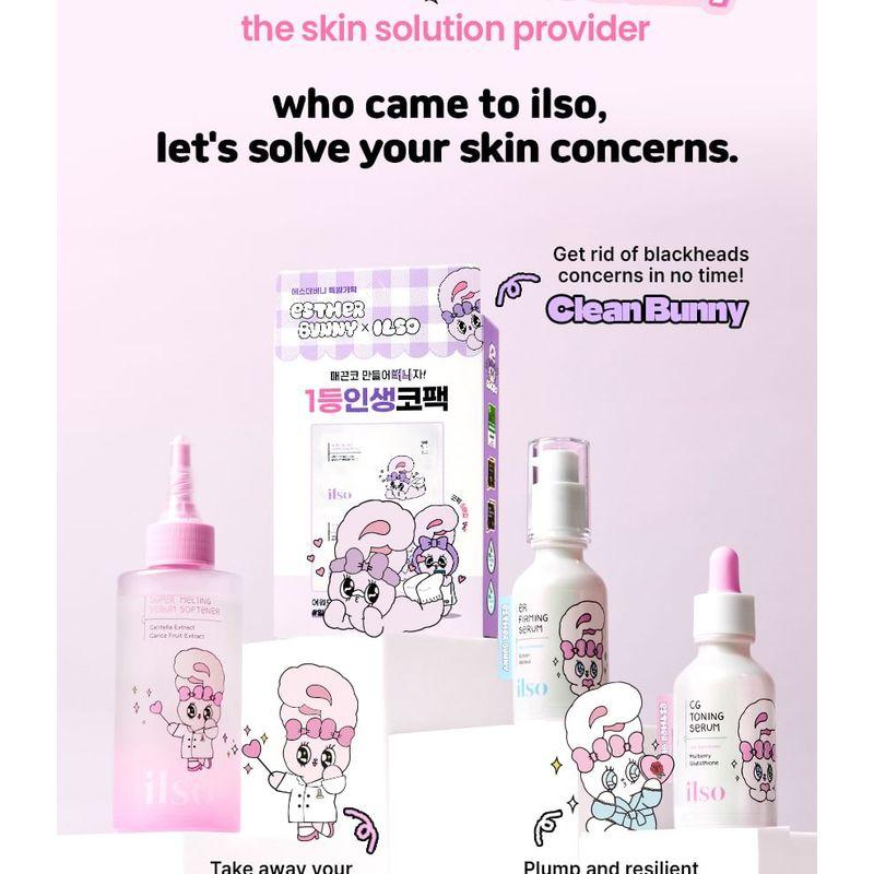 ilso Natural Mild Clear Nose Pack Esther Bunny Edition