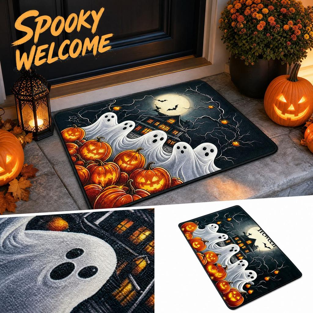 Halloween Entry Door 40 60 cm, Festive Front Porch