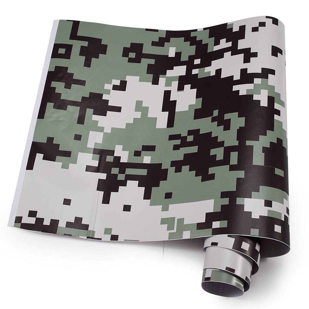 Camo Vinyl Film Car Motorcycle Decal Camouflage Sticker Film Sheet for Car Styling Bike Computer Laptop Scooter Motorcycle DIY