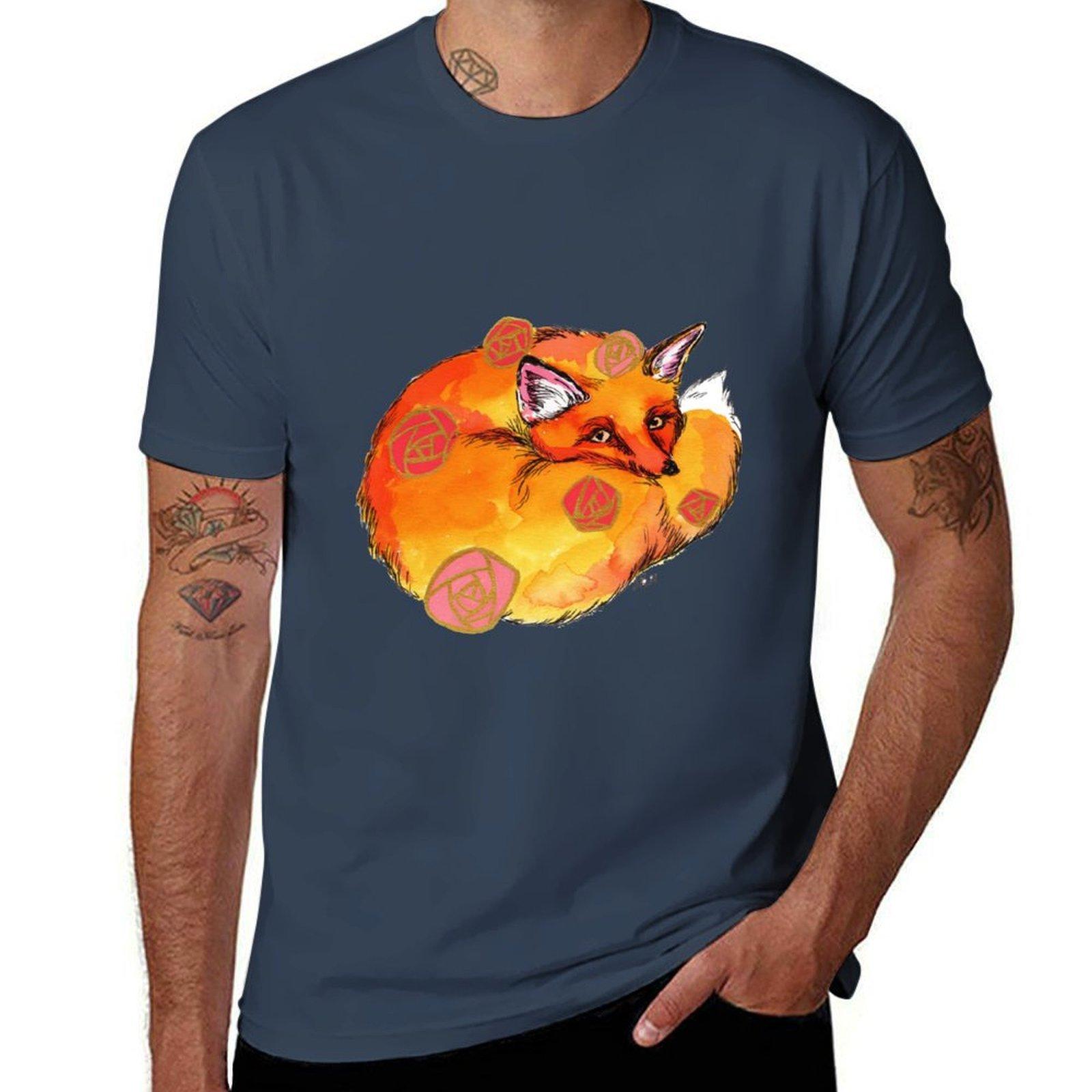 Safe Fox TShirt Street Fashion Casual Tee Shirt S