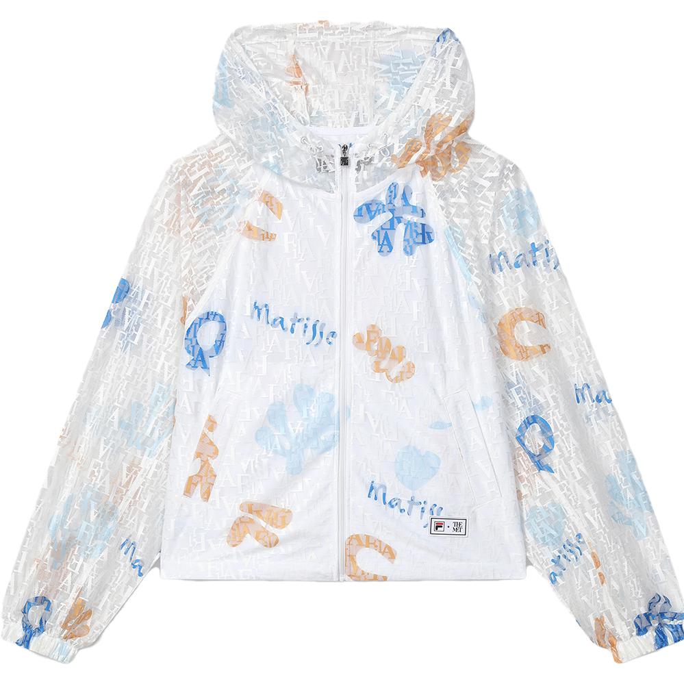 

FILA 2023 Autumn New Casual Fashion Trend Knitted Hooded Jacket Women jackets Multicolor F11W338503F-ZA L