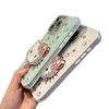 Fine Hole Color-changing Two-in-one Cartoon KT Cat Is Suitable for Apple 17promax Mobile Phone Case iPhone15/13 Bracket.