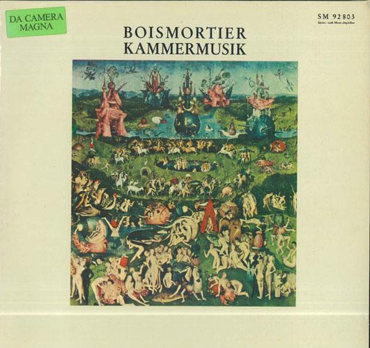 

LP Record BOISMORTIER HUGO RUF Kammermusik SM92803 DA CAMERA MAGN Germany Classical Used