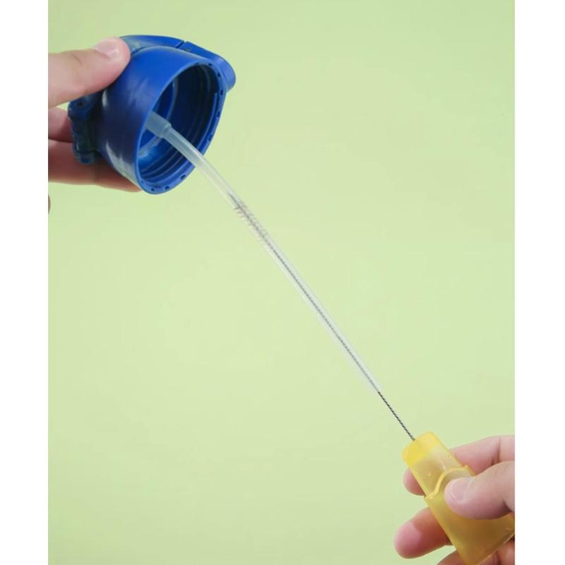 2Pieces MultiFunctional Cup Scrubber Brush Long Handle Dish Cup Brush for Feeding Bottle Mug Cup Cleaning Kitchen Tool