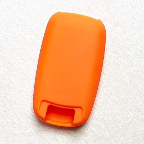 [IKT] Silicone Cover for Smart Keys for Daihatsu and Toyota Vehicles, 4 Buttons, orange/New Tanto (2019/7~) / New Tanto Custom (2019/7~) / Roomy