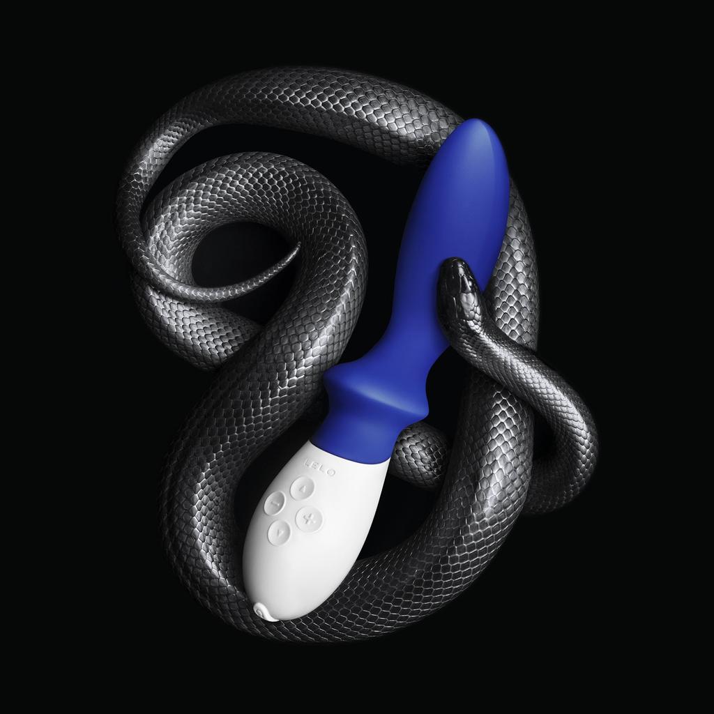 LELO LOKI Prostate Vibrator for Men Anal Vibrator for Sex Toys Rechargeable Anal Goods for 6 Settings - Men, Men, (Federal Blue)