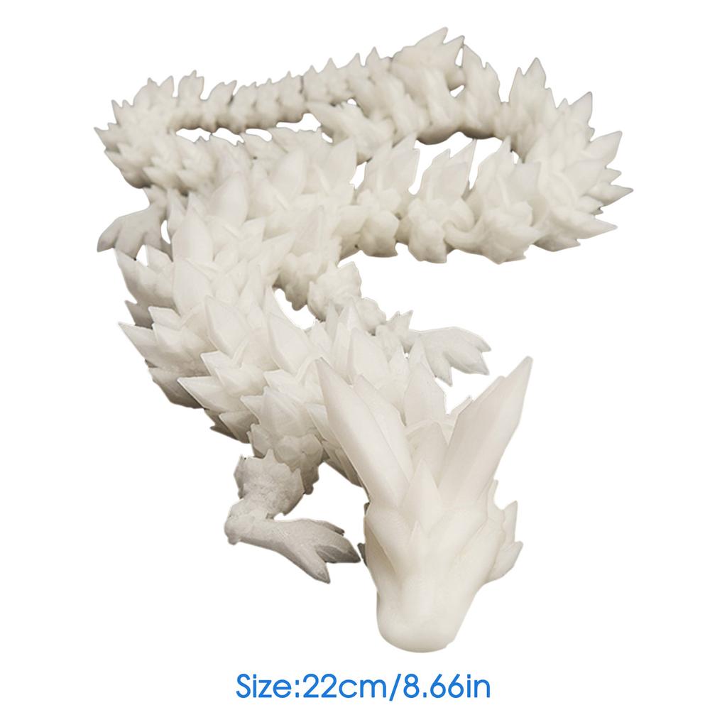 Movable Joints Dragon Model Toys Delicate and Compact Decorative Model Toy for Living Room Desktop Decoration