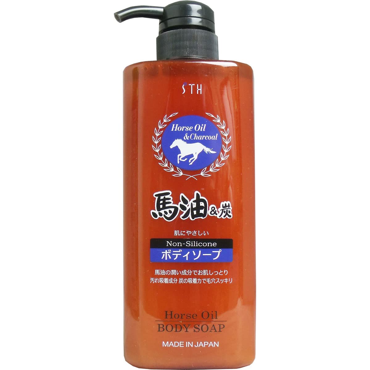 

Estee Hits Horse Oil & Charcoal Body Soap 600ml